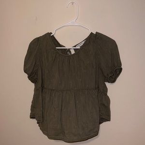 Green Arizona blouse XS